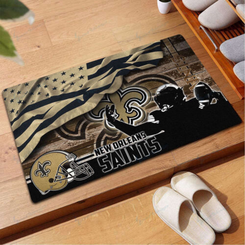 New Orleans Saints Doormat, Gift For Home Decor