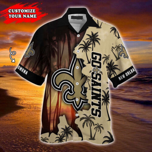 New Orleans Saints NFL-Customized Summer Hawaii Shirt For Sports Enthusiasts