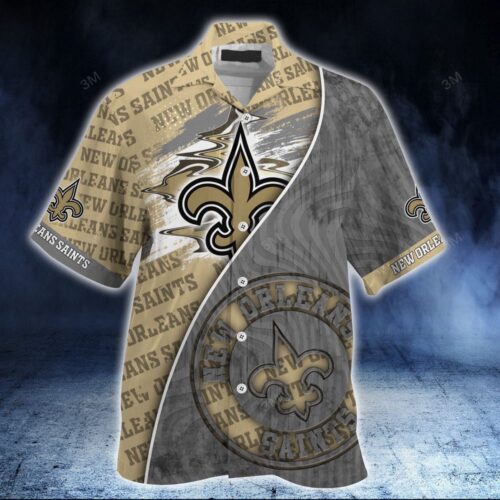 New Orleans Saints NFL-Summer Hawaiian Shirt And Shorts New Trend For This Season