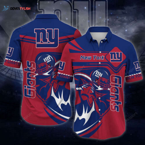 New York Giants NFL-Hawaii Shirt New Trending Summer  For Men And Women