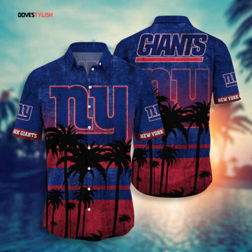 New York Giants NFL-Hawaii Shirt Short Style Hot Trending Summer  For Men And Women