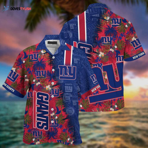 New York Giants NFL-Summer Hawaii Shirt And Shorts For Your Loved Ones