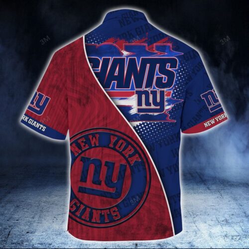 New York Giants NFL-Summer Hawaiian Shirt And Shorts New Trend For This Season