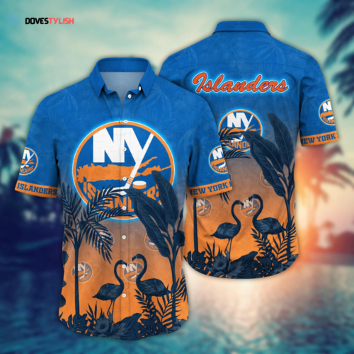 New York Islanders NHL Flower Hawaii Shirt And Tshirt For Fans, Summer Football Shirts