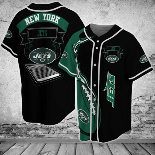 New York Jets NFL Baseball Jersey Shirt  For Game Day