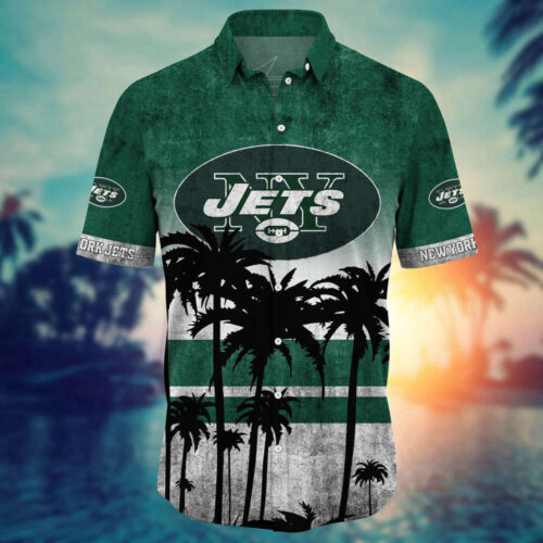 New York Jets NFL-Hawaii Shirt Short Style Hot Trending Summer  For Men And Women