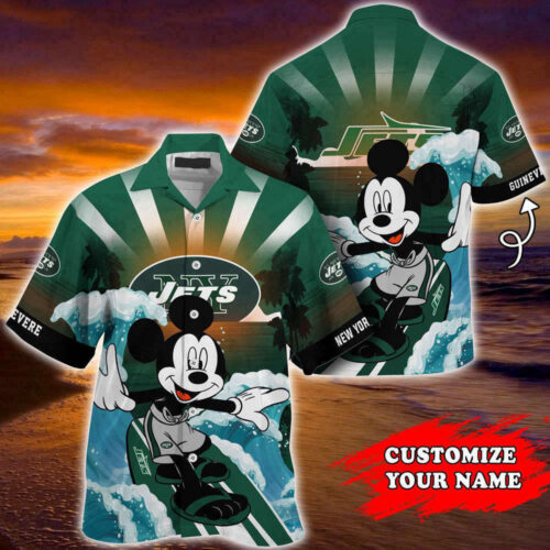 New York Jets NFL-Summer Customized Hawaii Shirt For Sports Fans