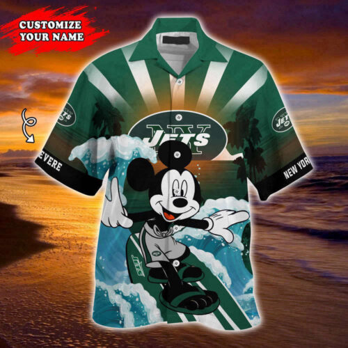 New York Jets NFL-Summer Customized Hawaii Shirt For Sports Fans