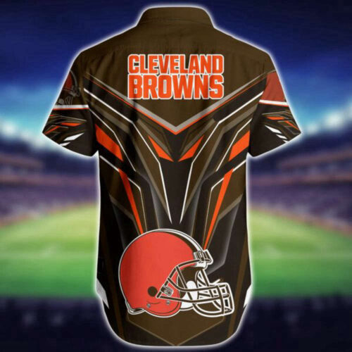 NFL Cleveland Browns Hawaiian Shirt Short For Men And Women Sport