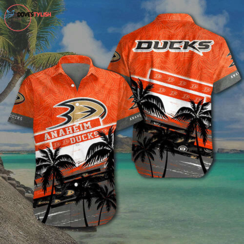 Nhl Anaheim Ducks Hawaiian Shirt For Men And Women