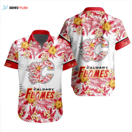 NHL Calgary Flames Hawaiian Shirt For Men And Women