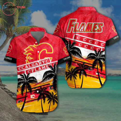 Nhl Calgary Flames Hawaiian Shirt For Men And Women