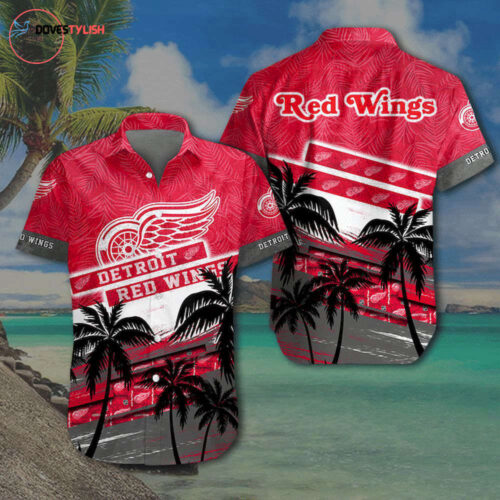Nhl Detroit Red Wings Hawaiian Shirt For Men And Women