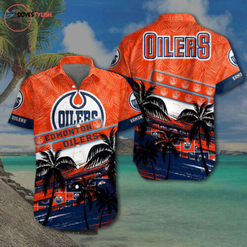 Nhl Edmonton Oilers Hawaiian Shirt For Men And Women