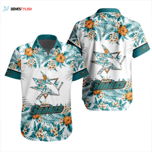 NHL San Jose Sharks Hawaiian Shirt For Men And Women