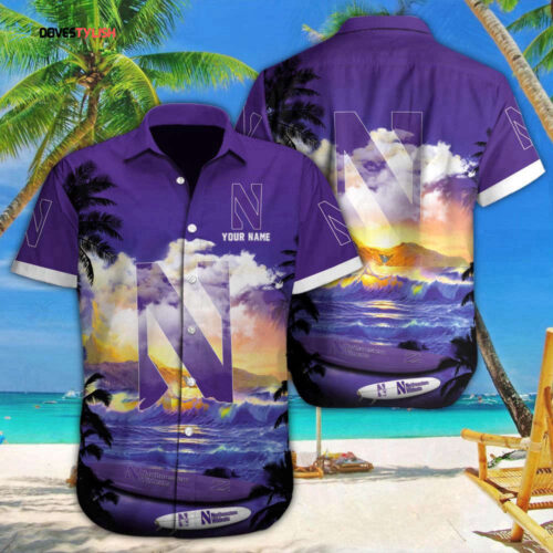Northwestern Wildcats Hawaiian Shirt For Men Women