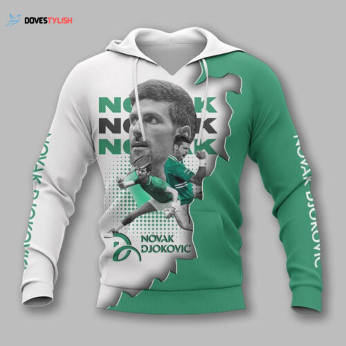 Novak Djokovic Printing   Hoodie, Best Gift For Men And Women