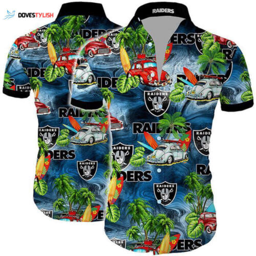 Oakland Raiders Hawaiian Shirt Aloha Shirt, Best Gift For Men And Women