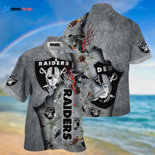 Oakland Raiders NFL-God Hawaiian Shirt New Gift For Summer