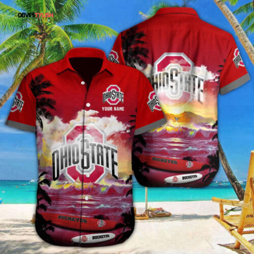 Ohio State Buckeyes Hawaiian Shirt For Men Women