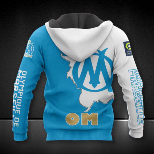 Olympique de Marseille Printing  Hoodie, Best Gift For Men And Women