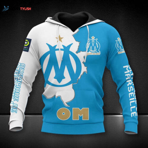 Olympique de Marseille Printing  Hoodie, Best Gift For Men And Women