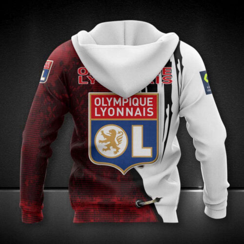 Olympique Lyonnais Printing  Hoodie, Best Gift For Men And Women