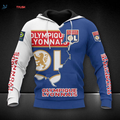 Olympique Lyonnais Printing  Hoodie, Best Gift For Men And Women