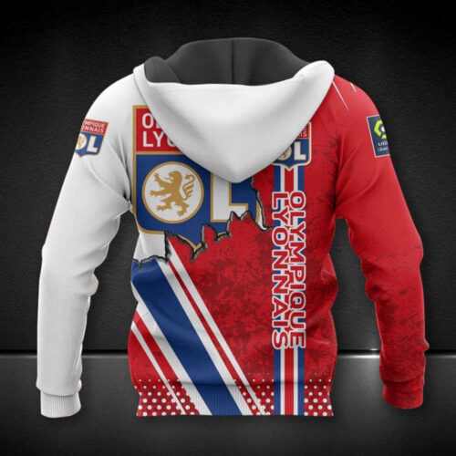 Olympique Lyonnais Printing  Hoodie, Best Gift For Men And Women