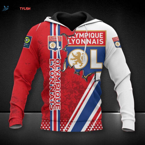Olympique Lyonnais Printing  Hoodie, Best Gift For Men And Women