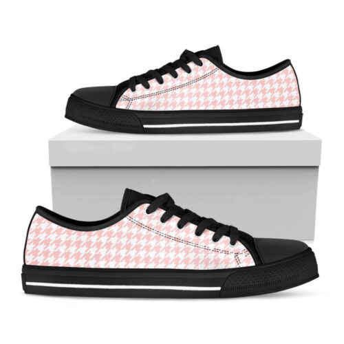 Cute Cartoon Pisces Pattern Print White Low Top Shoes, Best Gift For Men And Women