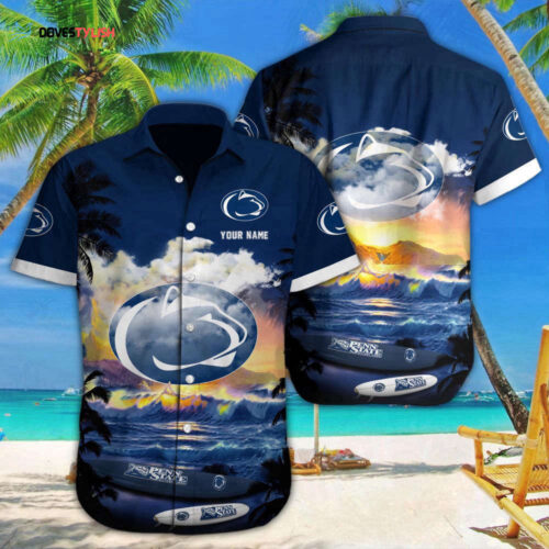 Penn State Nittany Lions Hawaiian Shirt For Men Women