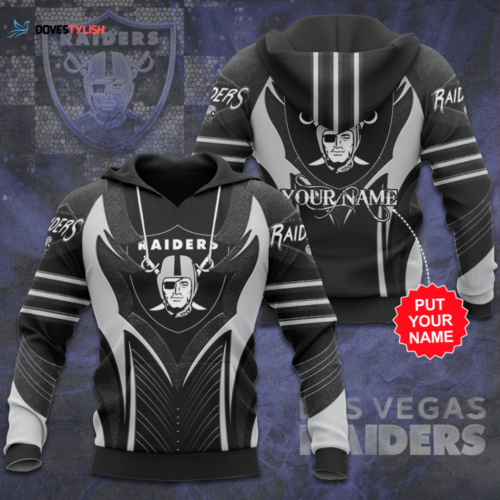 Personalized Oakland Raiders 3D Hoodie, Best Gift For Men And Women