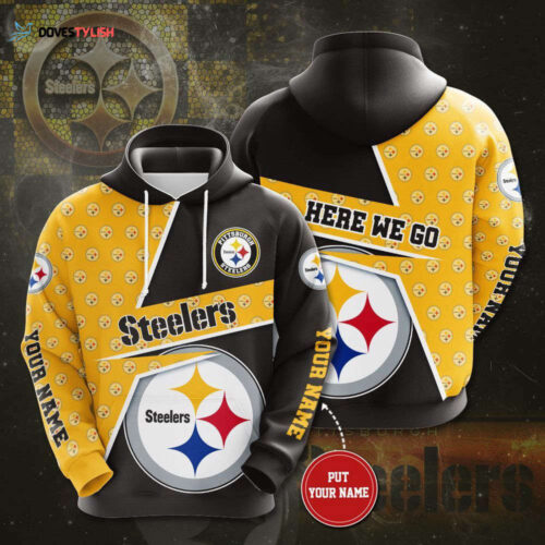 Personalized Pittsburgh Steelers 3D Hoodie, Gift For Men And Women