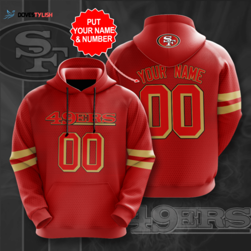 Personalized San Francisco 49ers 3D Hoodie, Gift For Men And Women
