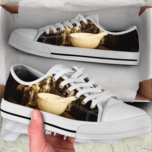 Pharmacy Bowl Low Top Shoes Canvas Sneakers Comfortable Casual Shoes For Men Women