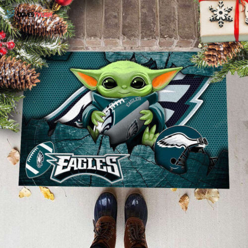 Philadelphia Eagles Doormat, Gift For Home Decor