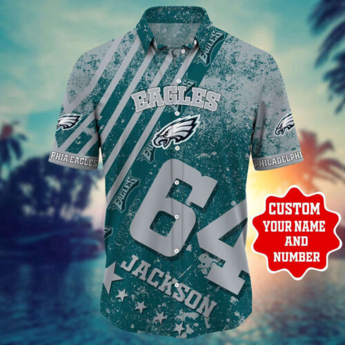 Philadelphia Eagles NFL-Personalized Hawaii Shirt Style Hot Trending For Men And Women