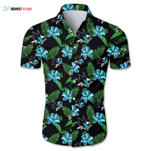 New Jersey Devils Hawaiian Shirt Big Floral Button Up For Men And Women