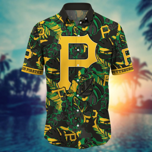 Pittsburgh Pirates MLB Flower Hawaii Shirt And Tshirt ForMen, Summer Football Shirts