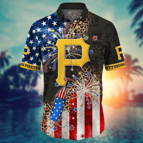 Pittsburgh Pirates MLB Hawaii Shirt Independence Day, Summer Shirts For Men Women