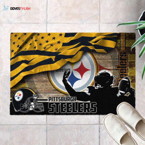 Pittsburgh Steelers Doormat, Gift For Home Decor