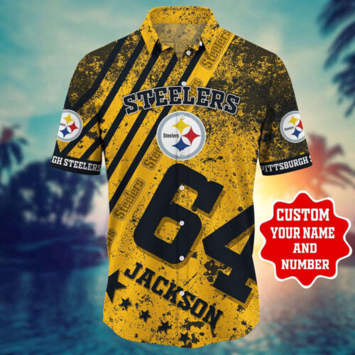 Pittsburgh Steelers NFL-Personalized Hawaiian Shirt Style Hot Trending For Men Women