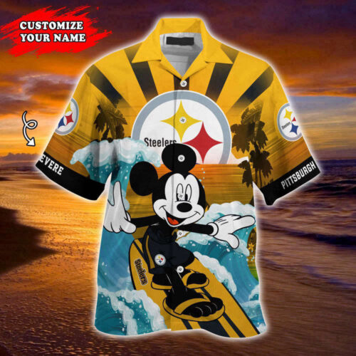 Pittsburgh Steelers NFL-Summer Customized Hawaii Shirt For Sports Fans