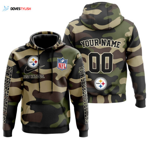 Pittsburgh Steelers Personalized Hoodie,  Best Gift For Men And Women