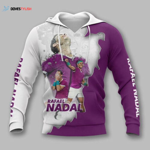 Rafael Nadal Printing   Hoodie, Best Gift For Men And Women