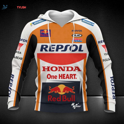 Repsol Honda Team Printing  Hoodie, Best Gift For Men And Women