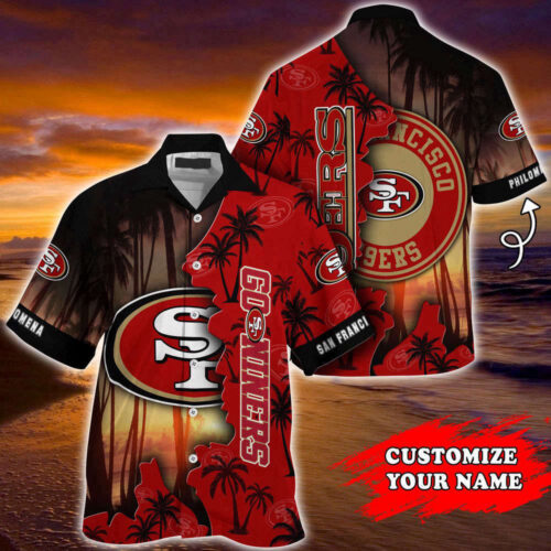 San Francisco 49ers NFL-Customized Summer Hawaii Shirt For Sports Enthusiasts