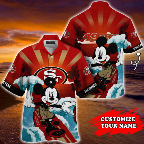 San Francisco 49ers NFL-Summer Customized Hawaii Shirt For Sports Fans