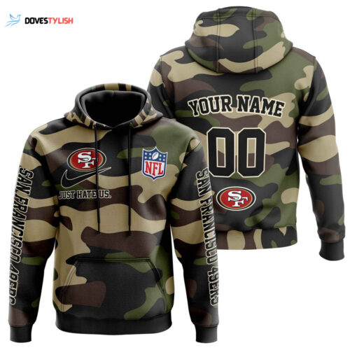 San Francisco 49ers Personalized Hoodie,   Best Gift For Men And Women